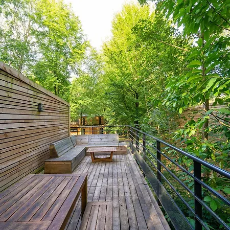 Cozy Forest Escape In Hainaut Prázdninový dům *