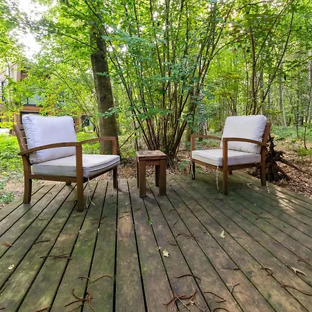 Cozy Forest Escape In Hainaut Prázdninový dům *